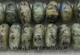 CKJ435 15.5 inches 5*8mm - 5*9mm rondelle natural k2 jasper beads