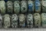 CKJ436 15.5 inches 5*8mm - 5*9mm rondelle natural k2 jasper beads