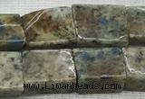 CKJ447 15.5 inches 9*10mm - 10*14mm rectangle natural k2 jasper beads