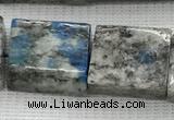 CKJ451 15.5 inches 12*14mm - 14*16mm rectangle natural k2 jasper beads