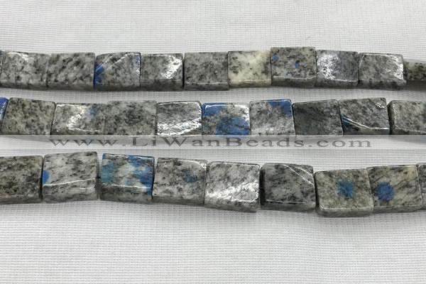 CKJ451 15.5 inches 12*14mm - 14*16mm rectangle natural k2 jasper beads