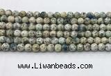 CKJ453 15.5 inches 6mm round natural k2 jasper beads wholesale