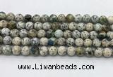 CKJ454 15.5 inches 8mm round natural k2 jasper beads wholesale