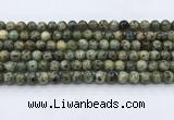 CKJ463 15.5 inches 6mm round natural k2 jasper beads wholesale