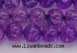 CKQ311 15.5 inches 12mm round dyed crackle quartz beads wholesale