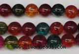 CKQ33 15.5 inches 10mm round dyed crackle quartz beads wholesale