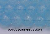 CKQ333 15.5 inches 14mm round dyed crackle quartz beads wholesale