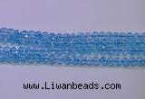 CKQ360 15.5 inches 4mm round dyed crackle quartz beads wholesale