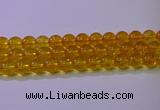 CKQ382 15.5 inches 8mm round dyed crackle quartz beads