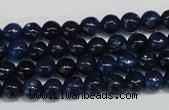 CKU100 15.5 inches 4mm round dyed kunzite beads wholesale