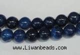 CKU102 15.5 inches 8mm round dyed kunzite beads wholesale