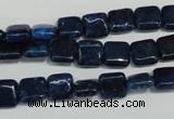 CKU115 15.5 inches 8*8mm square dyed kunzite beads wholesale