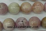 CKU207 15.5 inches 14mm round pink kunzite beads wholesale