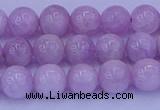 CKU262 15.5 inches 8mm round natural pink kunzite beads