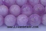 CKU264 15.5 inches 12mm round natural pink kunzite beads