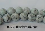 CKW02 15.5 inches 8mm round kiwi jasper gemstone beads