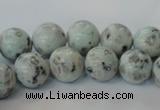 CKW03 15.5 inches 10mm round kiwi jasper gemstone beads