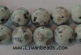 CKW04 15.5 inches 12mm round kiwi jasper gemstone beads