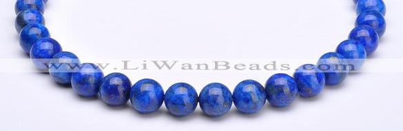 CLA28 18mm round blue dyed lapis lazuli gemstone beads Wholesale