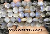 CLB1039 15.5 inches 12mm faceted coin labradorite beads wholesale