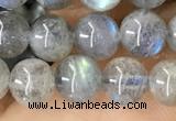 CLB1057 15.5 inches 6mm round labradorite gemstone beads