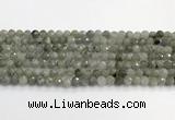 CLB1075 15.5 inches 6mm faceted round labradorite beads