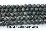 CLB1203 15.5 inches 10mm round black labradorite gemstone beads