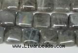 CLB163 15.5 inches 12*12mm square labradorite gemstone beads