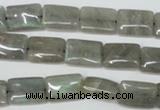 CLB166 15.5 inches 8*12mm rectangle labradorite gemstone beads