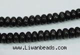 CLB300 15.5 inches 3*6mm rondelle black labradorite gemstone beads