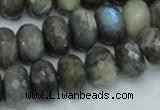 CLB33 15.5 inches 11*16mm faceted rondelle labradorite gemstone beads