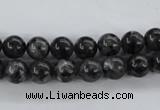 CLB351 15.5 inches 6mm round black labradorite beads wholesale