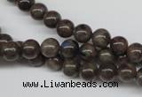 CLB431 15.5 inches 6mm round grey labradorite beads wholesale