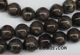 CLB433 15.5 inches 10mm round grey labradorite beads wholesale