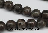 CLB434 15.5 inches 12mm round grey labradorite beads wholesale