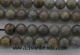 CLB600 15.5 inches 4mm round AB-color labradorite beads