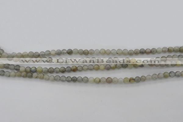 CLB62 15.5 inches 4mm round labradorite gemstone beads wholesale