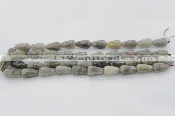 CLB721 15.5 inches 11*18mm teardrop labradorite gemstone beads