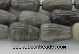 CLB725 15.5 inches 10*30mm teardrop labradorite gemstone beads