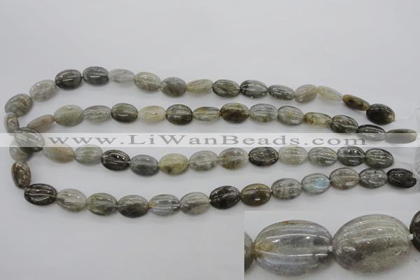 CLB82 15.5 inches 10*14mm oval labradorite beads wholesale