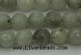 CLB862 15.5 inches 8mm faceted round AB grade labradorite beads