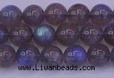 CLB914 15.5 inches 8mm round labradorite gemstone beads