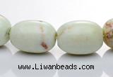 CLE01 15*20mm egg shape lemon turquoise stone beads wholesale