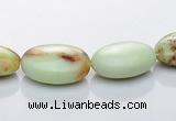 CLE08 10*14mm oval lemon turquoise gemstone beads Wholesale