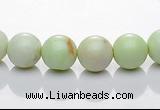 CLE19  15.5 inch round 8mm lemon turquoise stone beads Wholesale