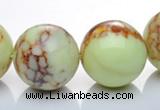 CLE23 lemon turquoise 20mm round gemstone beads Wholesale