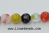 CLG500 16 inches 6mm round lampwork glass beads wholesale