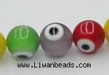 CLG506 16 inches 10mm round lampwork glass beads wholesale