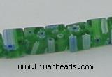 CLG561 16 inches 6*6mm cube lampwork glass beads wholesale