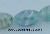 CLG615 3PCS 16 inches 10*16mm rice lampwork glass beads wholesale